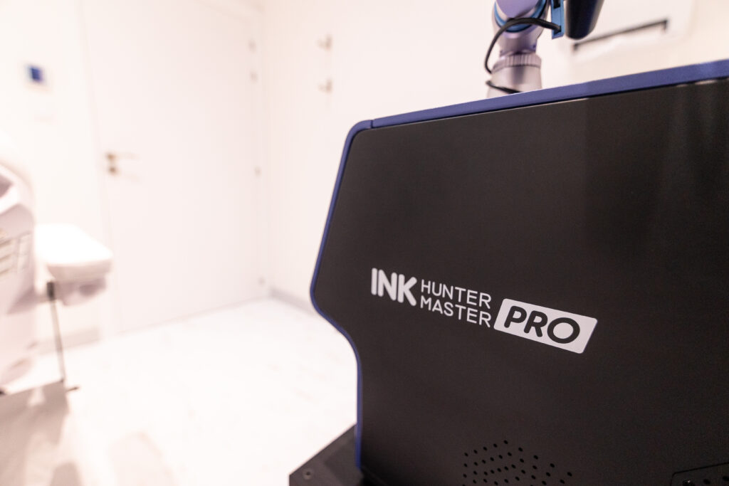 Detalle del equipo Ink Hunter Master Pro